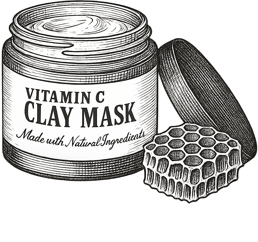 clay face mask